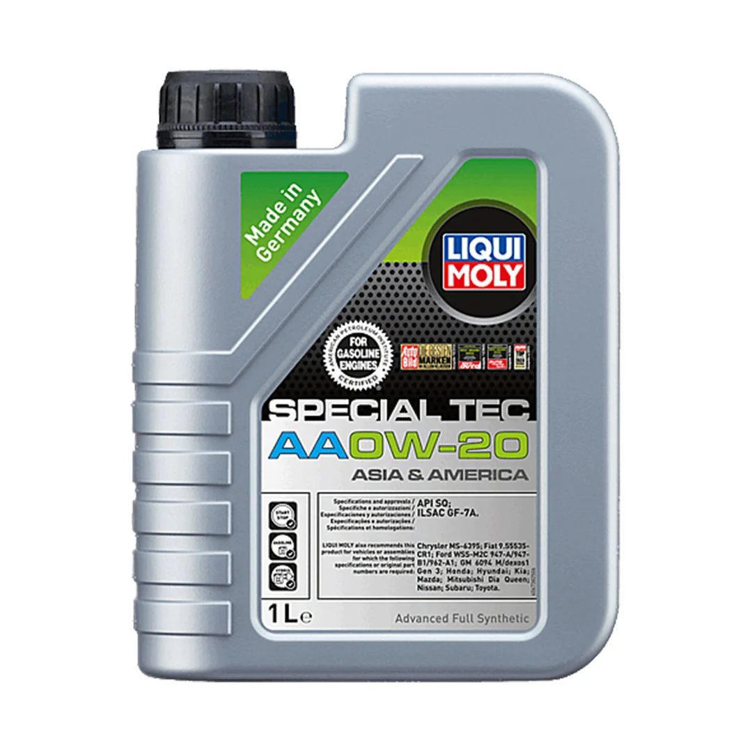 Liqui Moly Special Tec AA 0W-20 engine oil bottle