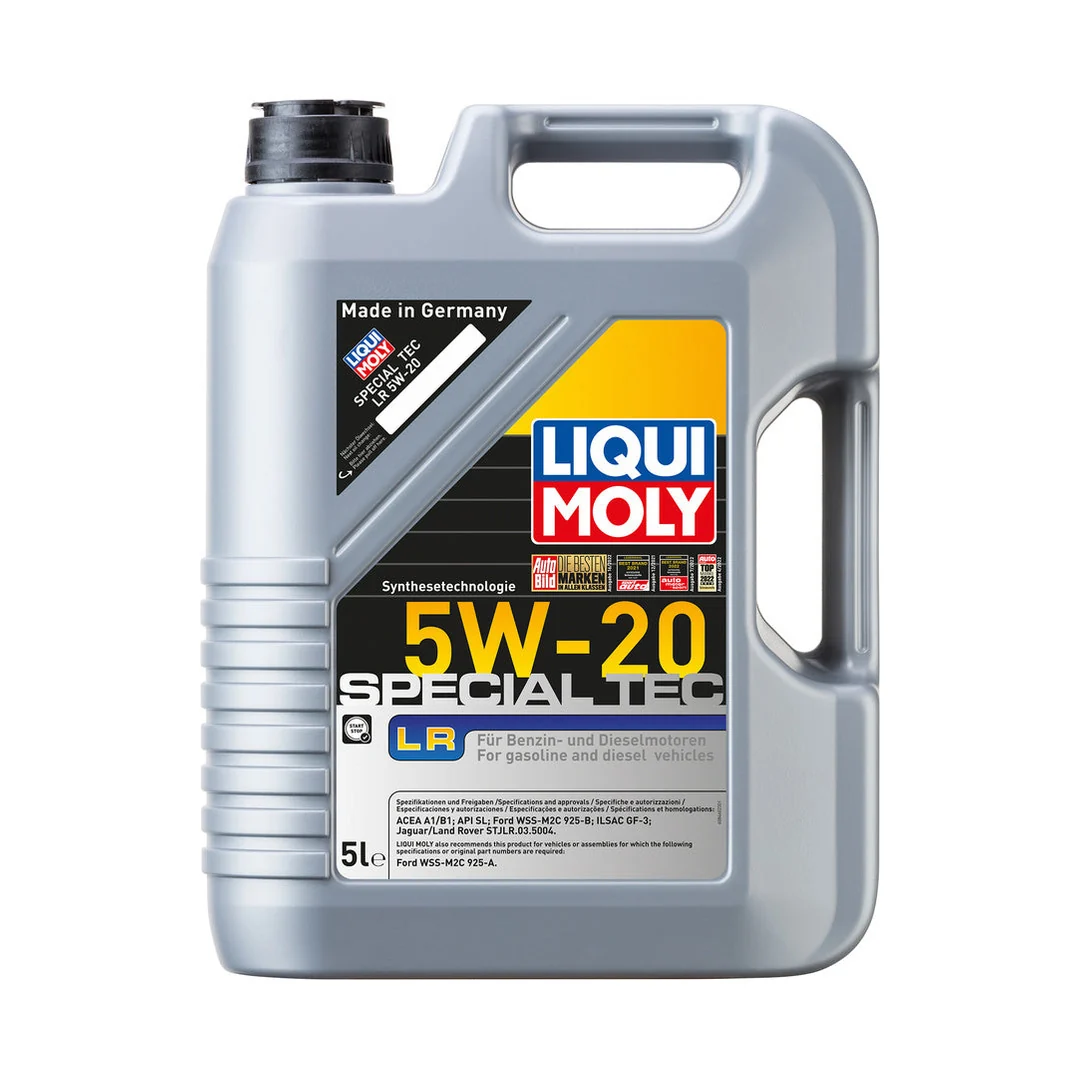 Liqui Moly Special Tec LR 5W-20 engine oil bottle, 5L